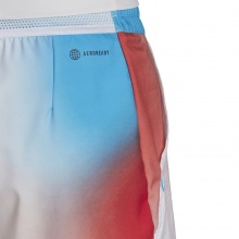 adidas Tennishose Melbourne Ergo Printed Short 7in kurz weiss/bunt Herren